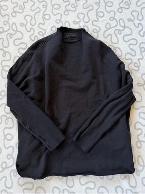 Frank & Eileen Effie Long-Sleeve Funnel Neck Capelet